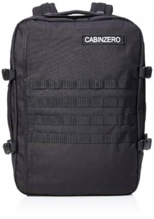 CabinZero Military 44L Light weight Cabin Bag Absolute Black