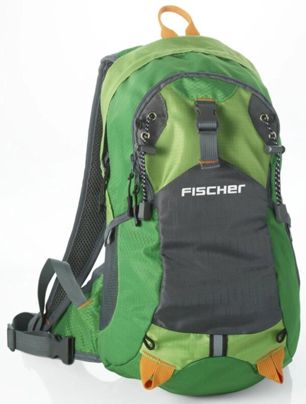 FISCHER Fahrrad Fahrradrucksack "Rucksack mit Helmnetz"