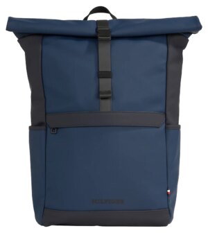 Tommy Hilfiger Rucksack "Men TH MONOTYPE PU ROLLTOP BACKPACK Backpacks"